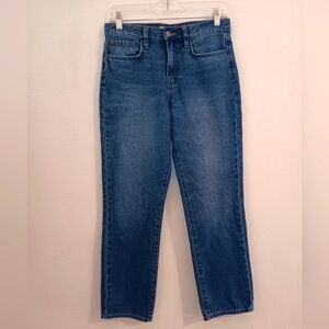 Vans women's blue denim jeans straight leg size 5/27
